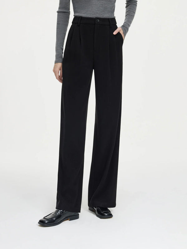 Commuter Straight Knitted Pants
