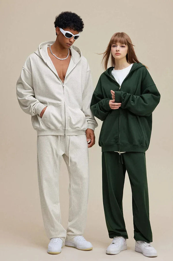 Casual Zip-up Zipper Hoodies