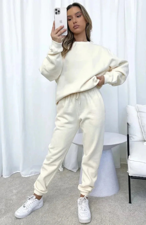 Thicken Sweatshirt & Pants Set